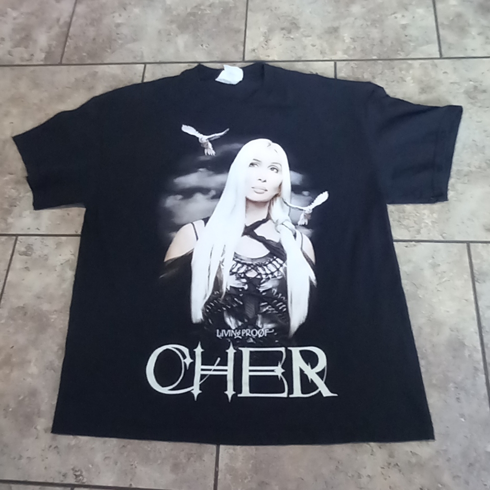 Cher 2003 Living Proof Concert Tee
